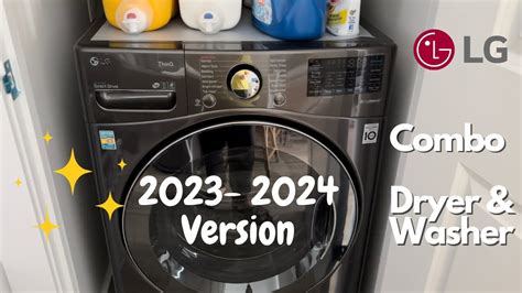 [LG Washer/Dryer Combo] How to Use the LG Washer and Dryer。